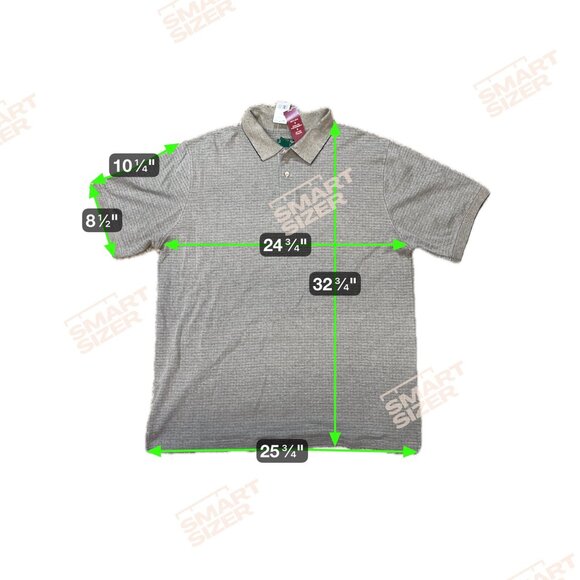 David Taylor Men’s Jacquard Polo Shirt 2XLT No Roll Colar Big & Tall 2XLT NEW - Picture 6 of 6